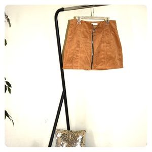 Corduroy Mini Skirt